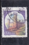 Stamps Italy -  Castillo de Ivrea