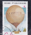 Sellos de America - Cuba -  200 ANIV.VUELO EN GLOBO