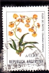 Stamps Argentina -  FLORES- FLOR DE PATITO