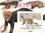 Stamps Democratic Republic of the Congo -  Hurón, mustela nigripes