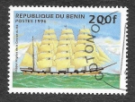 Stamps Benin -  855 - Barco Velero