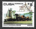 Stamps Cuba -  4305 - Barco Mercante