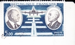 Stamps France -  DIDIER DAURAT-RAYMOND VANIER