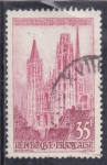 Stamps France -  CATEDRAL DE ROUEN 