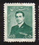 Stamps Iraq -  Mohammad Rezā Shāh Pahlavī (1919-1980)