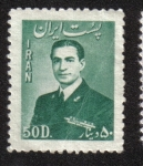 Stamps Iraq -  Mohammad Rezā Shāh Pahlavī (1919-1980)