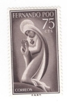 Stamps Spain -  Edifil 181. Imagen de la Virgen