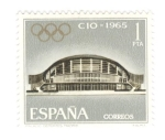 Stamps Spain -  Edifil 1677. LXIII Asamblea comite olímpico internacional