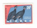 Sellos de Africa - Rep�blica del Congo -  Pintadas