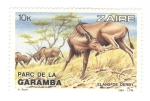 Sellos del Mundo : Africa : Rep�blica_Democr�tica_del_Congo : Parque natural Garamba