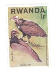 Sellos del Mundo : Africa : Rwanda : Buitres