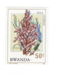 Stamps Rwanda -  Disa Starirsii