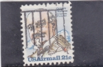 Stamps United States -  OCTAVE CHANUTE-pionero aviación