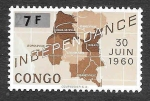 Sellos de Africa - Rep�blica del Congo -  356 - Independencia del Congo