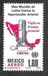Stamps Mexico -  C559 - Mes Mundial de la Lucha Contra la Hipertensión Arterial