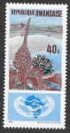Stamps Rwanda -  127 - Cooperación Internacional (ICY)
