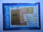 Sellos de Europa - Holanda -  Servicios de PTT: Libretas de Ahorros, Giros y Transferencias - Centenario, 1881-1981.