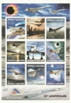 Stamps Madagascar -  30 Anivº del Concorde