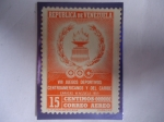 Stamps Venezuela -  VIII Juegos  Deportivos Centroamericanos y del Caribe, Caracas Venezuela 1959