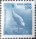 Stamps India -  Scott#1822 crf intercambio 0,20 usd, 1 rupia 2000