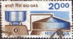 Stamps India -  Scott#917 intercambio 0,60 usd, 20 rupias 1988