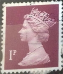 Stamps United Kingdom -  Scott#MH199 intercambio 0,25 usd, 1 p. 1993