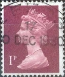 Stamps United Kingdom -  Scott#MH23 intercambio 0,25 usd, 1 p. 1971