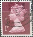 Stamps United Kingdom -  Scott#MH23 intercambio 0,25 usd, 1 p. 1971