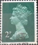 Stamps United Kingdom -  Scott#MH25 intercambio 0,25 usd, 2 p. 1979