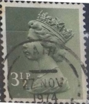 Stamps United Kingdom -  Scott#MH39 intercambio 0,40 usd, 3,5 p. 1974