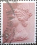 Stamps United Kingdom -  Scott#MH53 intercambio 0,25 usd, 5 p. 1984