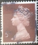 Stamps United Kingdom -  Scott#MH203 intercambio 0,25 usd, 5 p. 1993
