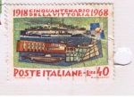 Stamps : Europe : Italy :  1918 - 1968 Cinquantenario della vittoria