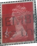 Stamps United Kingdom -  Scott#MH64 intercambio 0,25 usd, 8 p. 1973
