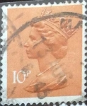 Stamps United Kingdom -  Scott#MH70 intercambio 0,30 usd, 10 p. 1976