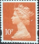 Stamps United Kingdom -  Scott#MH206 intercambio 0,25 usd, 10 p. 1993