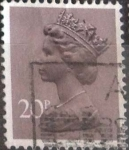Stamps : Europe : United_Kingdom :  Scott#MH112 intercambio 1,10 usd, 20 p. 1980