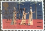 Stamps United Kingdom -  Scott#1708 intercambio 0,25 usd, 2nd. 1996