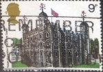 Stamps United Kingdom -  Scott#831 intercambio 0,20 usd, 9 p. 1978