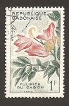 Stamps : Africa : Gabon :  155
