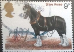 Stamps United Kingdom -  Scott#839 intercambio 0,25 usd, 9 p. 1978