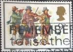 Stamps United Kingdom -  Scott#848 intercambio 0,25 usd, 9 p. 1978