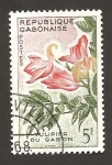 Stamps : Africa : Gabon :  158