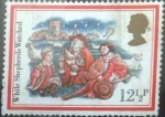 Stamps United Kingdom -  Scott#1006 intercambio 0,20 usd, 12,5 p. 1982
