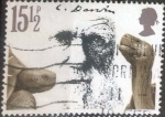 Stamps United Kingdom -  Scott#965 intercambio 0,35 usd, 15,5 p. 1982