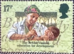 Stamps United Kingdom -  Scott#1067 intercambio 0,35 usd, 17 p. 1984