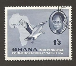 Sellos de Africa - Ghana -  4