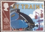 Stamps United Kingdom -  Scott#1213 intercambio 0,50 usd, 18 p. 1988