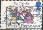Stamps United Kingdom -  Scott#1528 intercambio 0,25 usd, 19 p. 1993