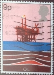Stamps United Kingdom -  Scott#827 intercambio 0,20 usd, 9 p. 1978